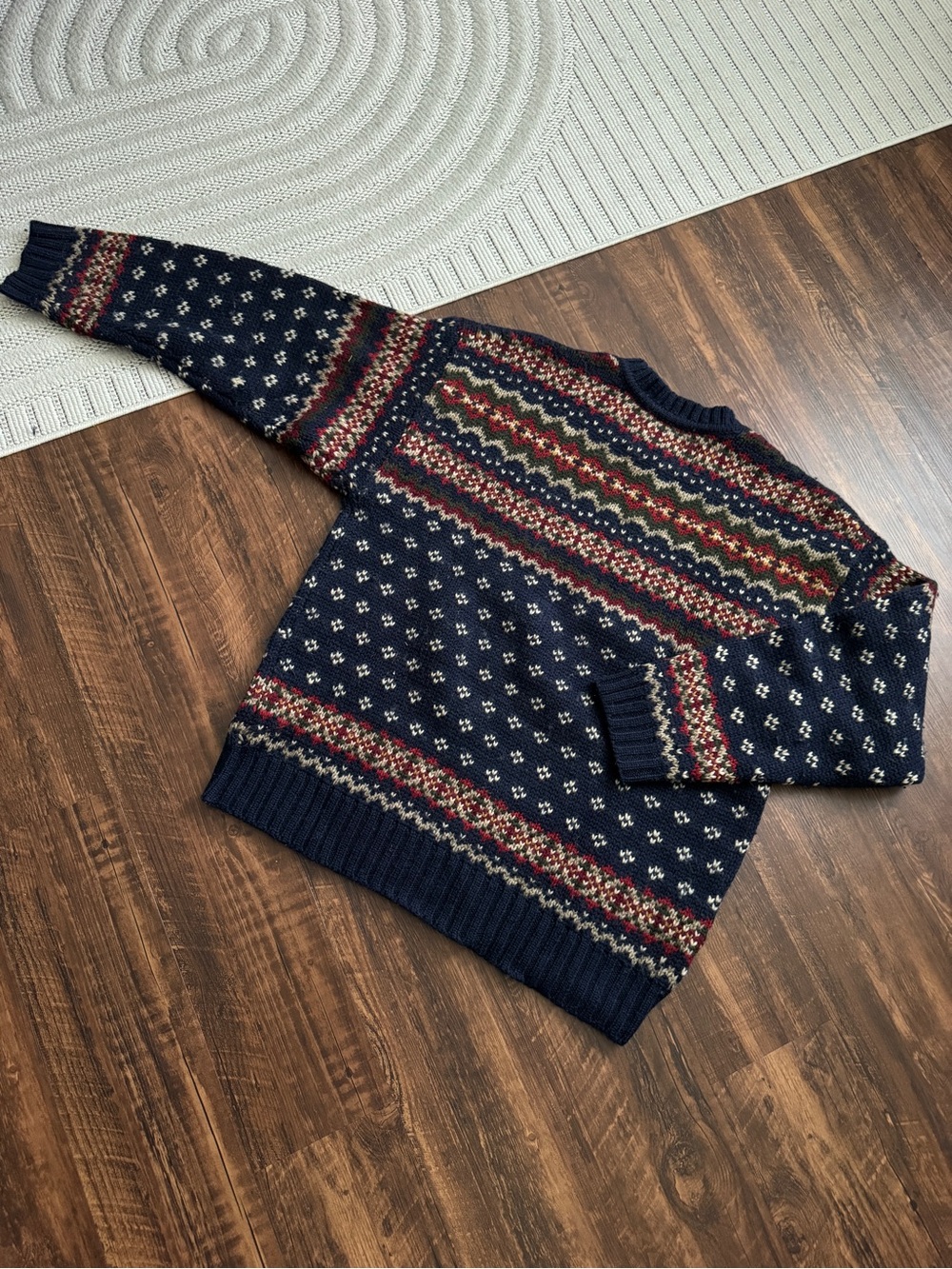 Abercrombie & Fitch Vintage 90s The Big Sweater | 100% Wool - Picture 8 of 8
